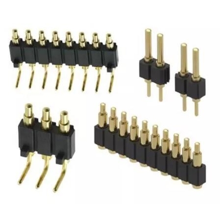 8.5mm Plain Plug In Spring Loaded POGO Pin Connector OEM