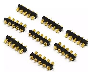SMT 4 Pins Magnetic POGO Pin Connector