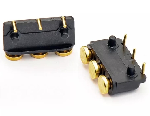 90 Degree Bending Pogo Pin Lectrical Connector 8.5mm To 15mm