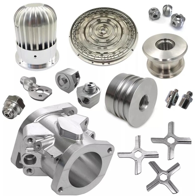 6061 Metal 5 Axis Mill Turn Service Precision Aviation Cnc Machining Parts Aluminum