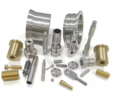 Aluminum CNC Precision Parts Turning  Ra3.2 Brass Cnc Machining Parts