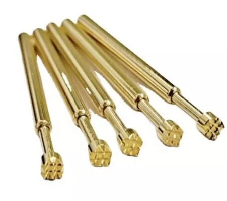 Spring Load Brass Probe POGO Pin 2 AMP Connector DIP  Low Resistance
