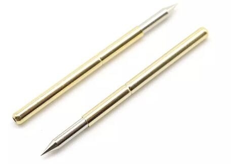 30U&quot; 10A Probe POGO Pin High Current Spring Loaded Thru Hole M1803