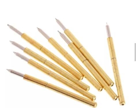 2.0 X 12.1 DIP Magnetic Pogo Connector Gold Plated Spring Loaded Test Probes