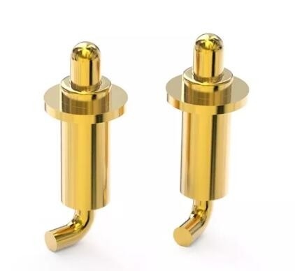 Right Angle 20A Low Profile Pogo Pins Bended Miniature Pogo Pins Ss304