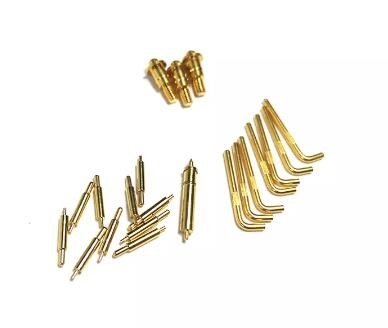 PCB Mount Magnet Right Angle POGO Pins USB Male 20u'' Spring Loaded Contact