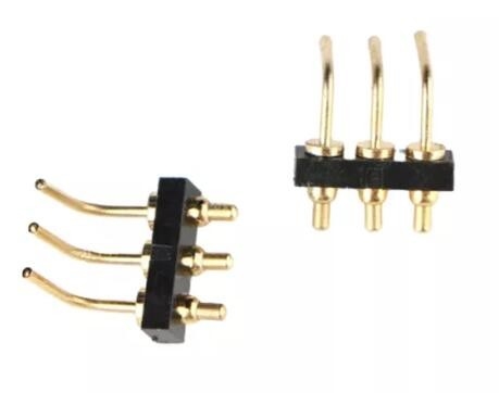 1.5mm Male Spring Loaded Header 2 Pin Pogo Connector Single Row