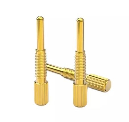 ROHS Power Charing Magnetic Threaded POGO Pins Connector All Size Spring Loaded