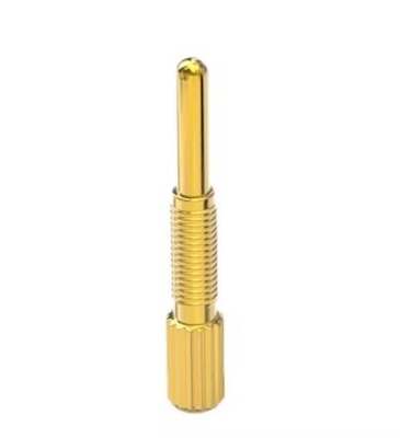 RC Connectors DIP SMT Threaded POGO Pins Spring Loaded Contact 12A