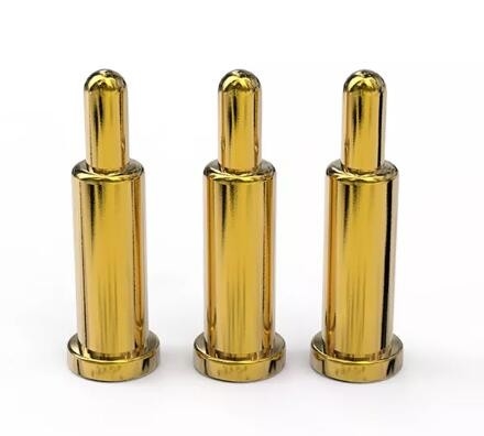 PCB Waterproof Brass 3604 SMT POGO Pins Gold Plated Nickel Plating