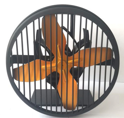 OEM ODM Heat Powered Stove Fan 0.01mm Alu ABS Home Application